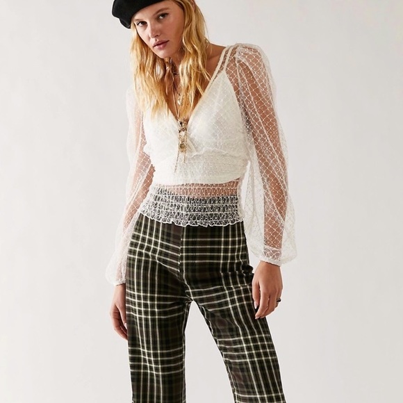 Free People Stevie Top in White. Size Small. NWOT - Picture 4 of 7